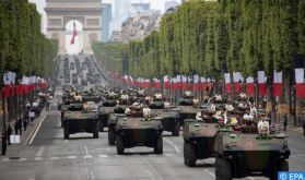 France : Défilé militaire grandiose à Paris pour célébrer le 14-juillet