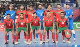 Futsal: Le Maroc au 7è rang du classement FIFA