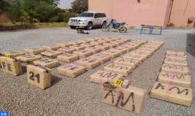 Guelmim: mise en échec d'une opération de trafic international de drogue, 1 tonne et 603 kg de chira saisie (DGSN)