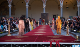 Défilé de mode à Milan de la styliste et créatrice marocaine Hnia Harrati