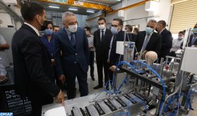 Casablanca: Présentation d'une machine 100% marocaine pour la fabrication de masques de protection