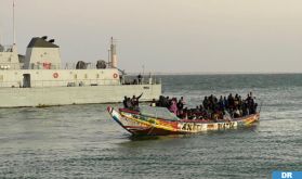 Dakhla: la Marine Royale porte assistance à 168 subsahariens candidats à la migration irrégulière