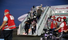 Arrivée à l'aéroport de Tétouan de 313 Marocains rapatriés de Turquie