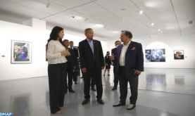 Le ministre singapourien des AE visite le Musée Mohammed VI d'art moderne et contemporain