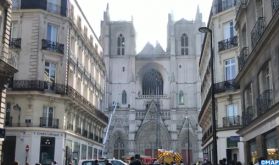 France: incendie dans la cathédrale de Nantes datant du XVe siècle