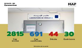 Covid-19: 49 nouveaux cas confirmés au Maroc, 691 au total (ministère de la Santé)