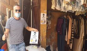 Marrakech : Des stickers pour inciter à la vigilance continue face à la Covid-19