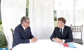 Représentant SM le Roi à la commémoration du 80ème anniversaire du Débarquement de Provence, M. Akhannouch reçu par le Président français