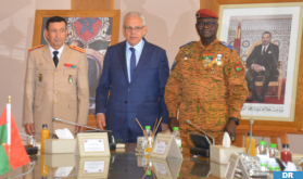 M. Loudyi s'entretient avec le ministre d’Etat, ministre de la Défense et des Anciens combattants du Burkina Faso